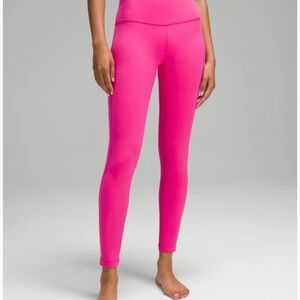 Lululemon Align high rise 25” Pink Leggings